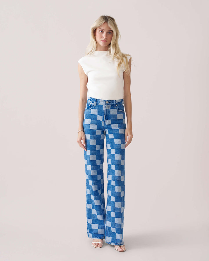 Women's Custom Wide Leg Jeans