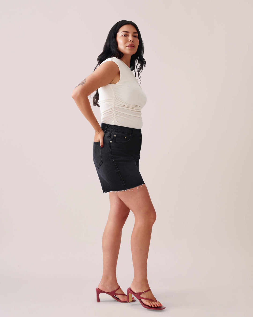Women's Custom Midi length Shorts