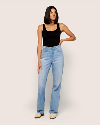 The Perfect Wide-Leg Jean